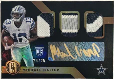 Michael Gallup [Jersey Autograph Triple Prime] #297