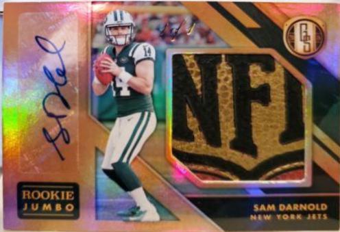 Sam Darnold [Jersey Autograph Jumbo] #302