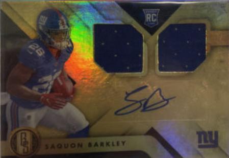 Saquon Barkley [Jersey Autograph Double] #243