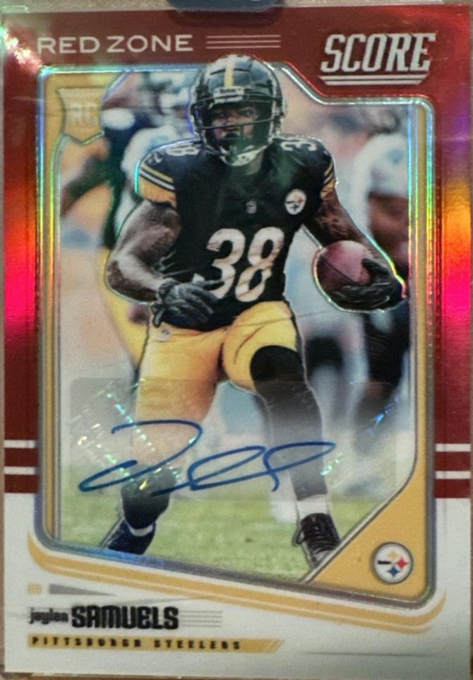 Jaylen Samuels [Signature Red Zone] #470