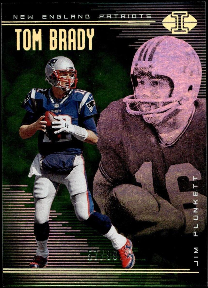 Jim Plunkett, Tom Brady [Green] #73