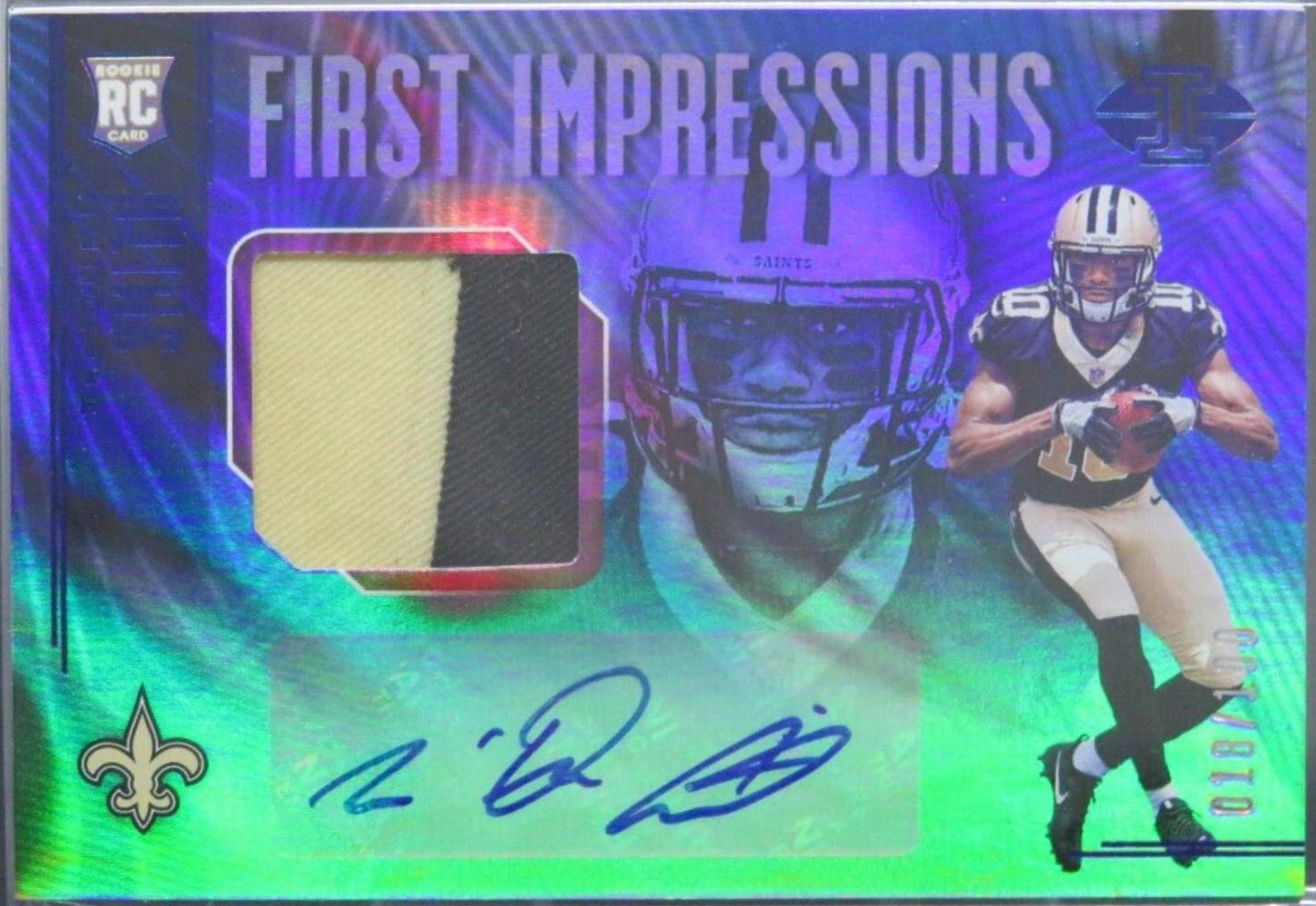 Tre'Quan Smith [Jersey Autograph Blue] #140