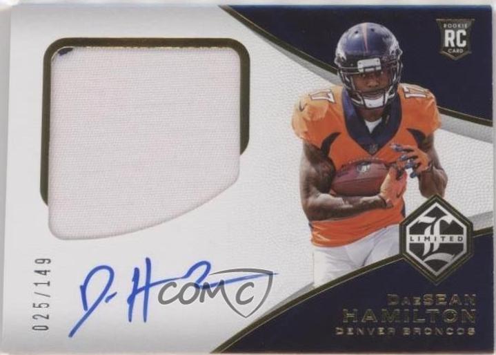 DaeSean Hamilton [Autograph Emerald Spotlight] #158
