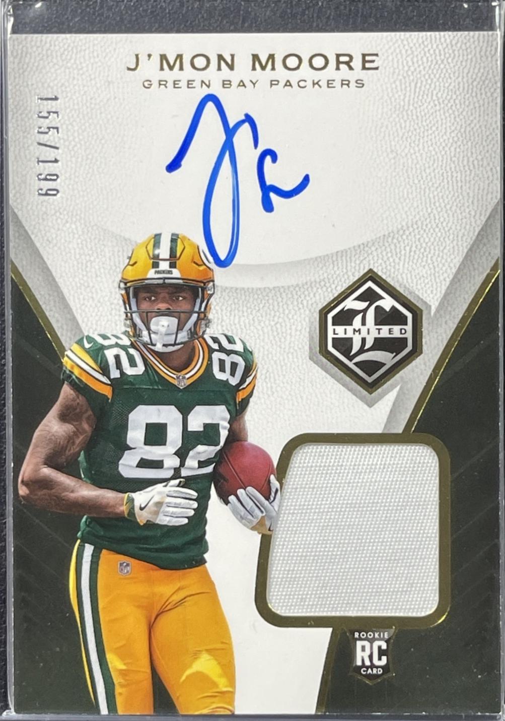 J'Mon Moore [Autograph Emerald Spotlight] #125
