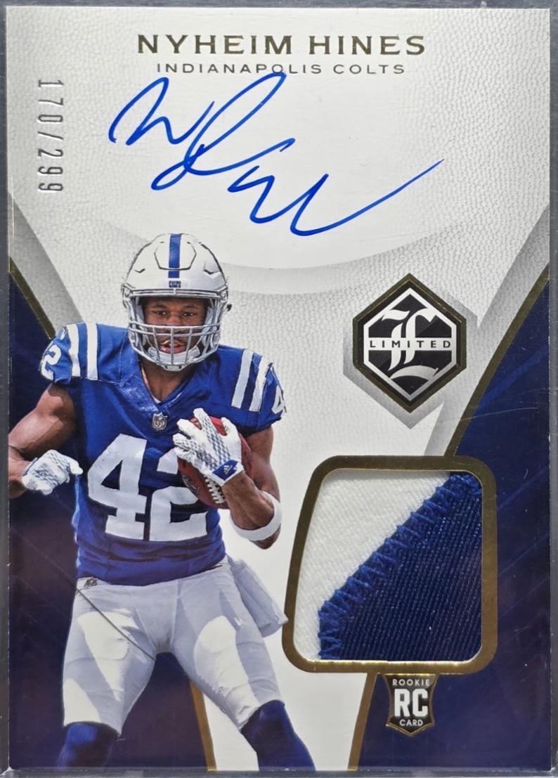 Nyheim Hines [Autograph Emerald Spotlight] #139