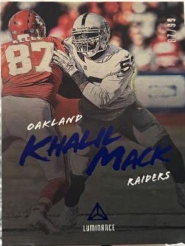 Khalil Mack [Blue] #70