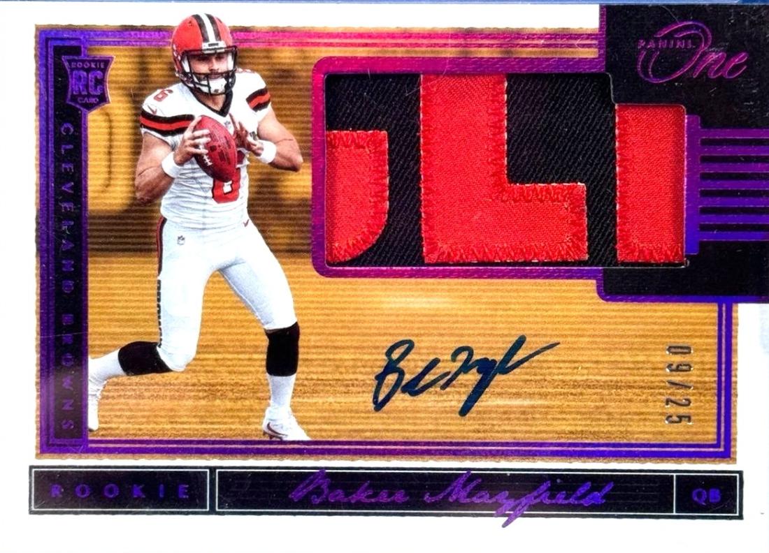 Baker Mayfield [Patch Autograph Red] #2