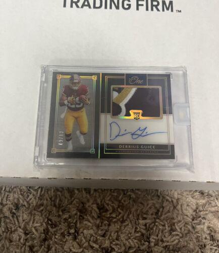Derrius Guice [Patch Autograph Gold] #18