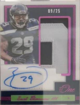 Earl Thomas III [Patch Autograph Red] #137