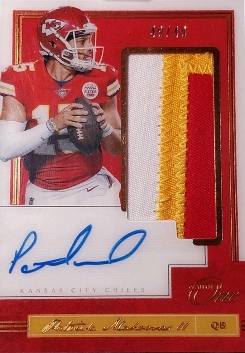 Patrick Mahomes II [Patch Autograph Bronze] #129