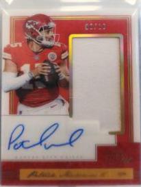Patrick Mahomes II [Patch Autograph Gold] #129