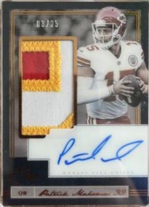 Patrick Mahomes II [Patch Autograph Variation Bronze] #129