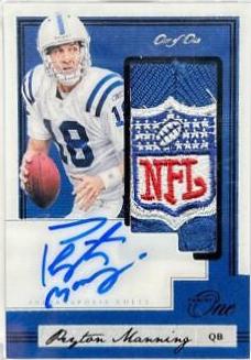 Peyton Manning [Patch Autograph Black] #149