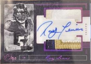 Ray Lewis [Dual Patch Autograph Red] #152