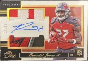 Ronald Jones II [Dual Patch Autograph Gold] #59