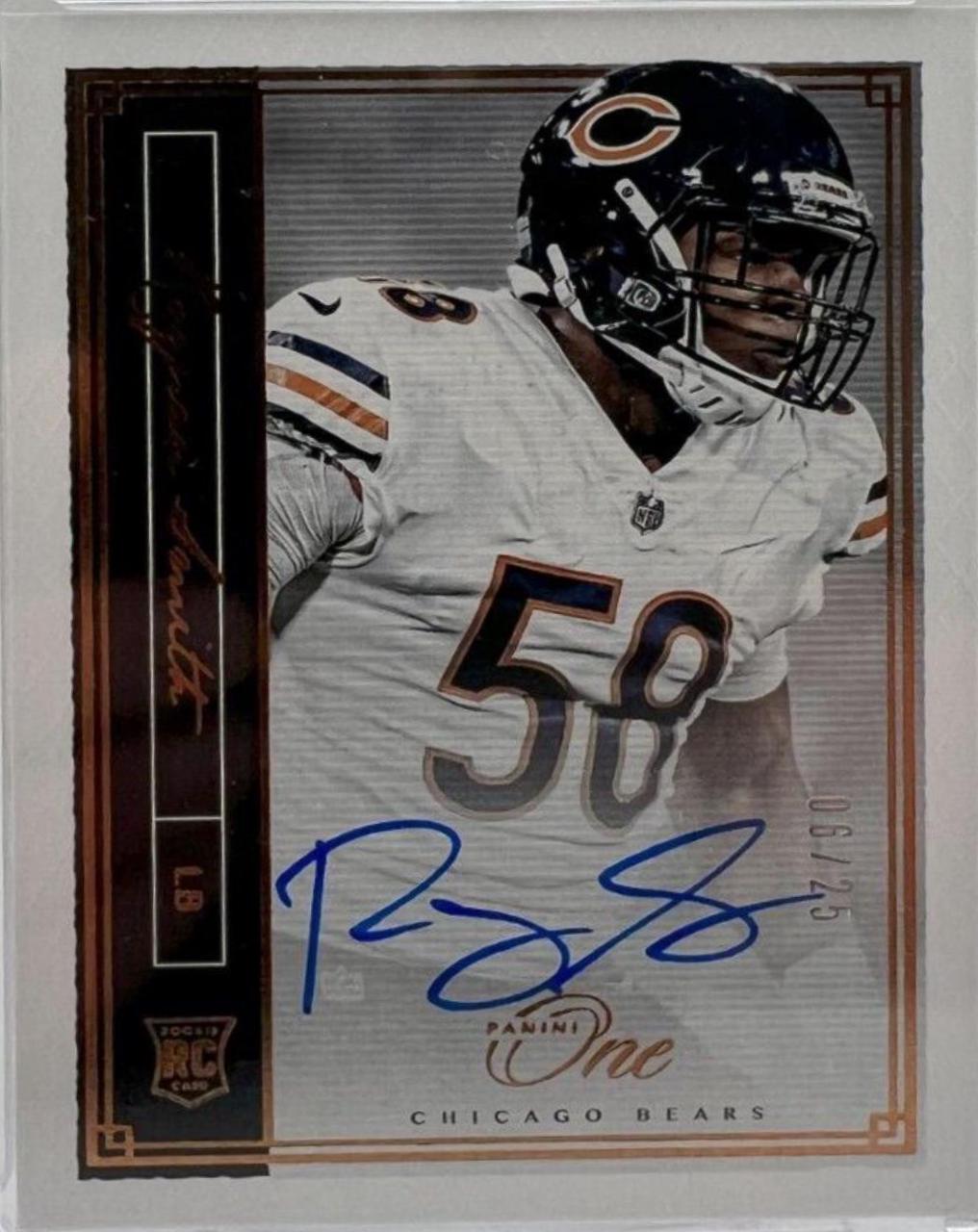 Roquan Smith [Autograph Bronze] #78