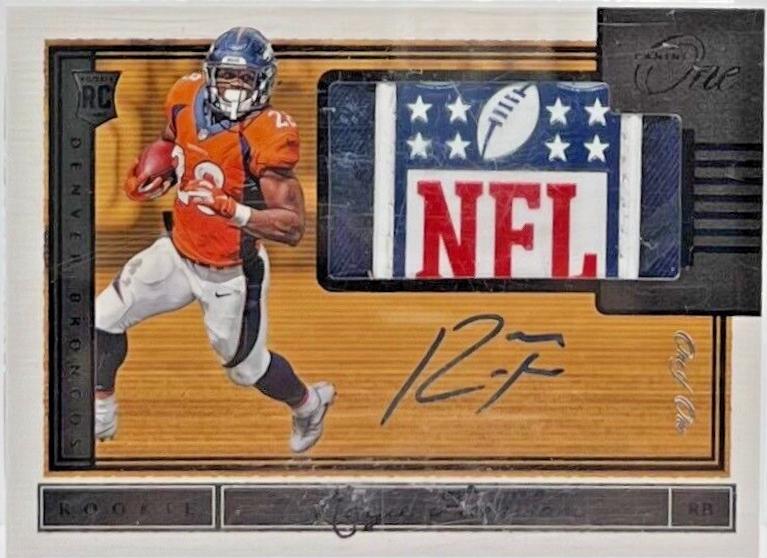 Royce Freeman [Patch Autograph Black] #24