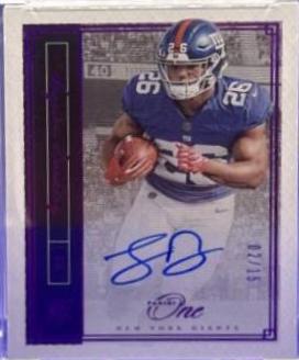 Saquon Barkley [Autograph Red] #75
