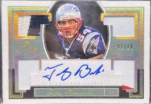 Tedy Bruschi [Quad Patch Autograph Gold] #109
