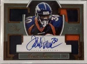 Terrell Davis [Quad Patch Autograph Bronze] #117