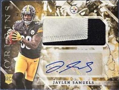 Jaylen Samuels [Jumbo Patch Autograph] #135