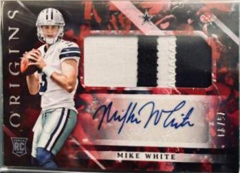 Mike White [Jumbo Patch Autograph Red] #139