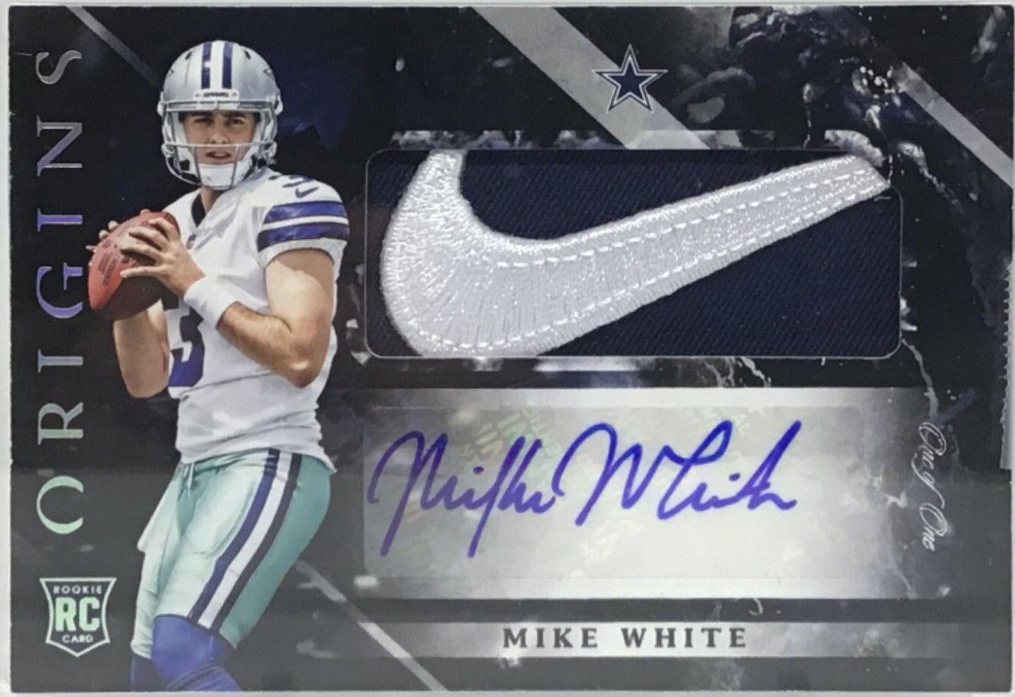 Mike White [Jumbo Patch Autograph] #139