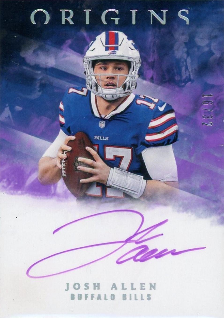 Josh Allen [Purple] #RA-JA