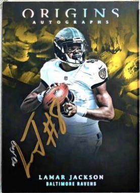 Lamar Jackson [Gold] #RA-LJ