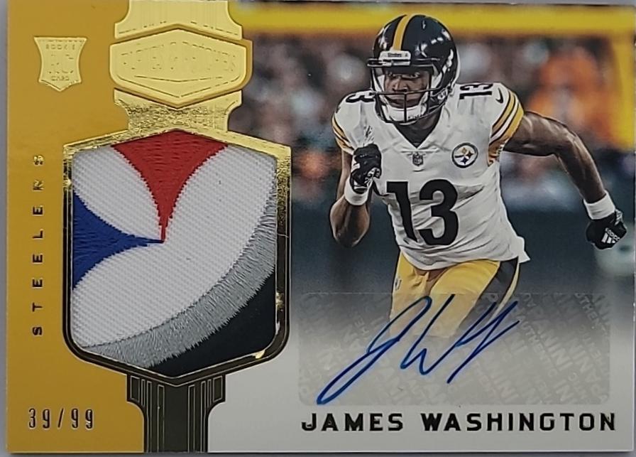 James Washington [Rookie Patch Autograph] #211