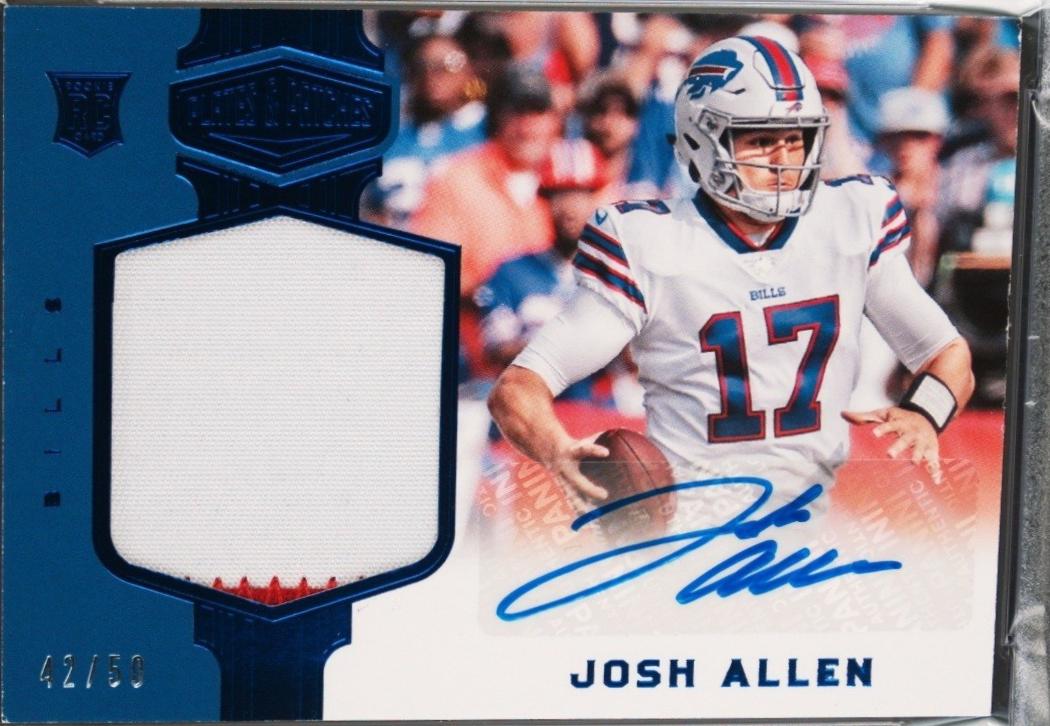 Josh Allen [Blue Rookie Patch Autograph] #233