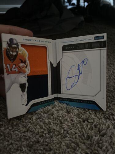 Courtland Sutton [Jersey Autograph Platinum] #212