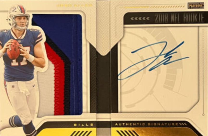 Josh Allen [Jersey Autograph Gold] #206
