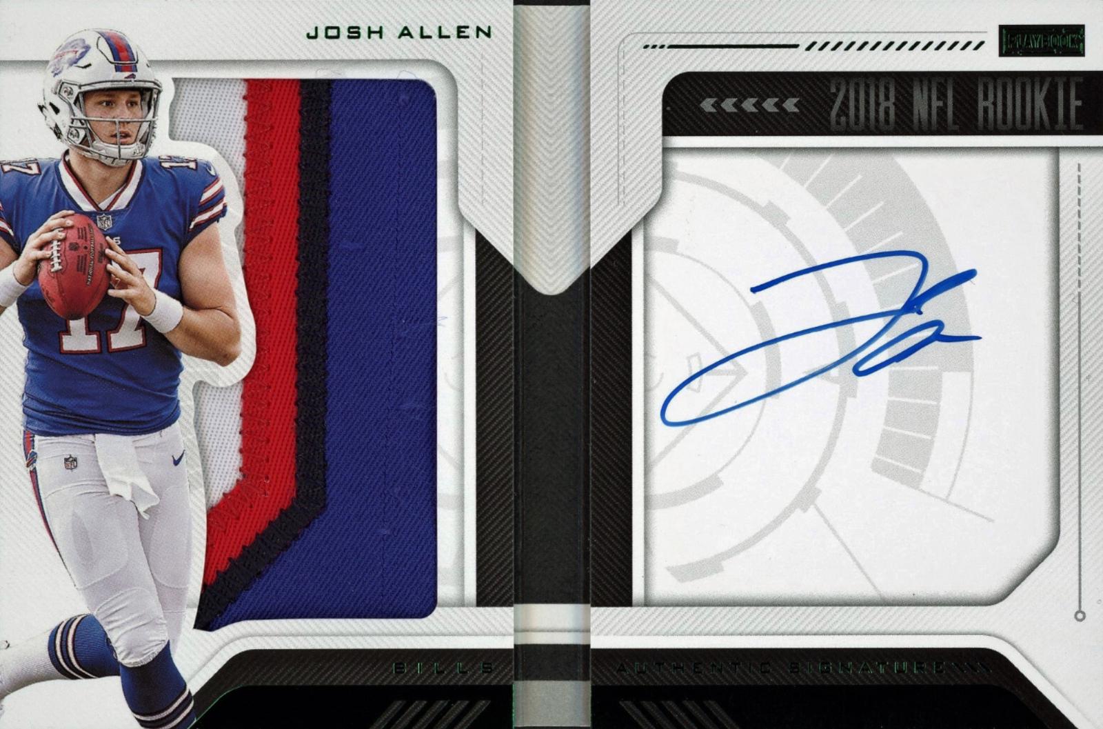 Josh Allen [Jersey Autograph Green] #206