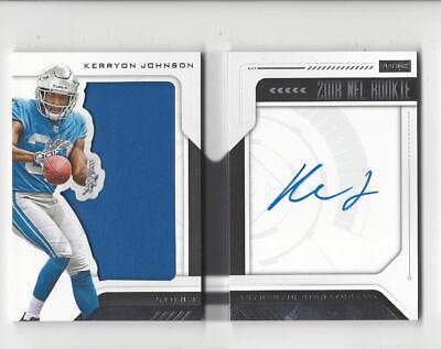 Kerryon Johnson [Jersey Autograph] #223
