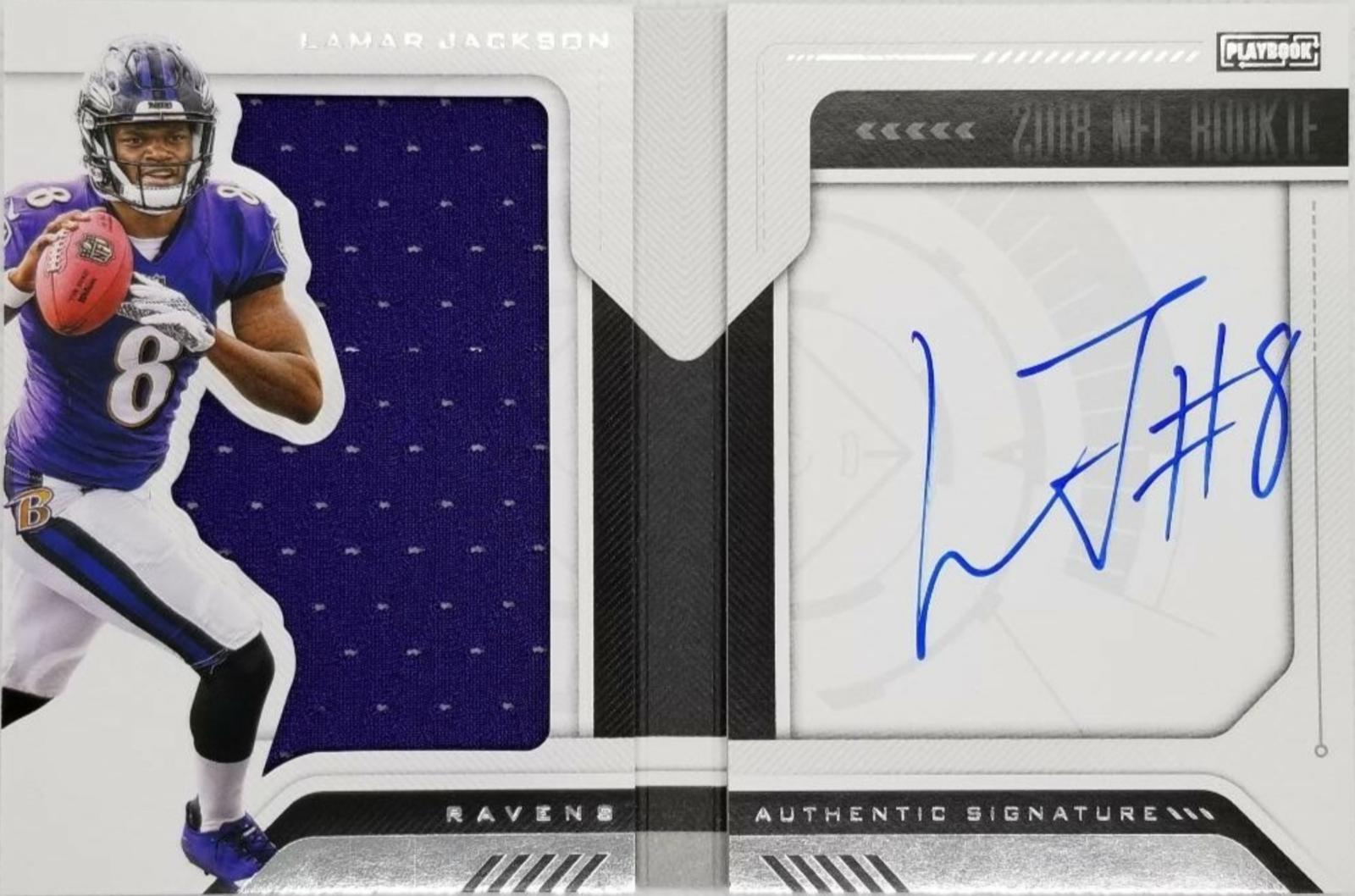Lamar Jackson [Jersey Autograph] #240