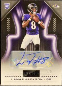 Lamar Jackson [Signature Black] #148
