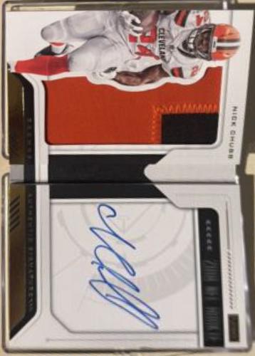 Nick Chubb [Jersey Autograph] #208