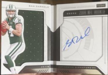 Sam Darnold [Jersey Autograph] #213