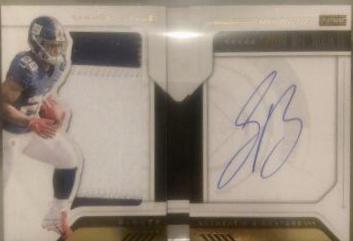 Saquon Barkley [Jersey Autograph Gold] #204