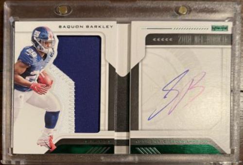 Saquon Barkley [Jersey Autograph Green] #204