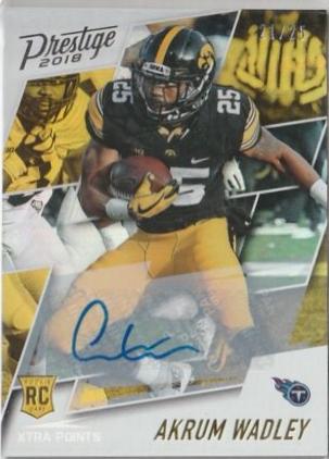Akrum Wadley [Signature Gold] #201