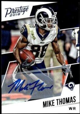 Mike Thomas [Signature] #132