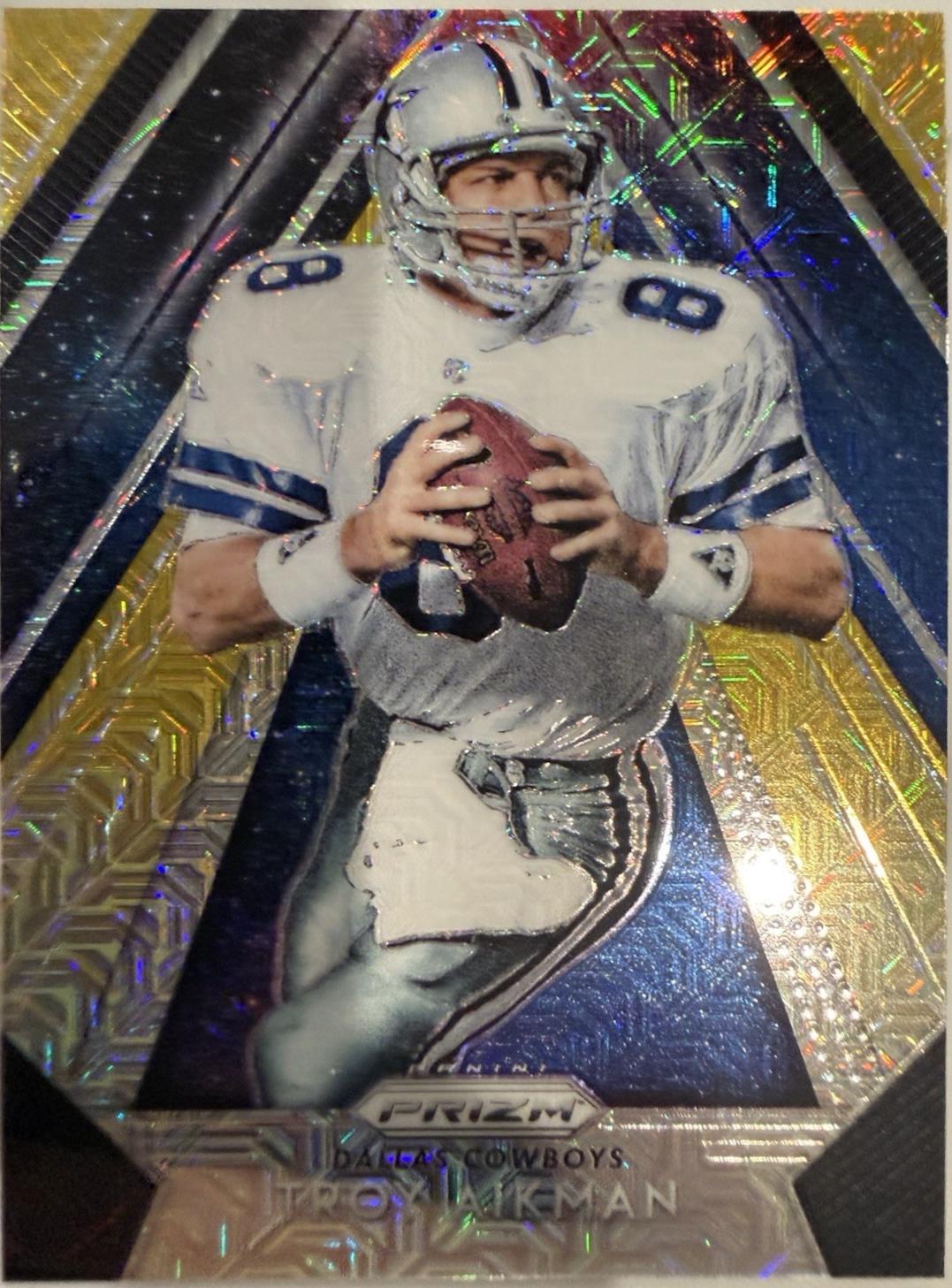 Troy Aikman [Gold Mojo] #A-21