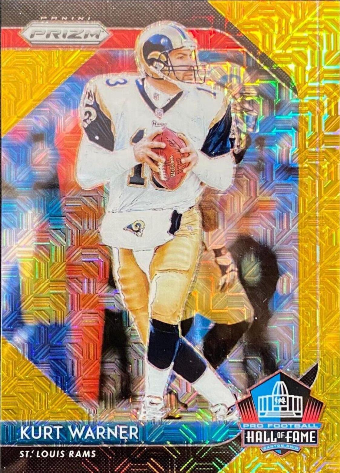 Kurt Warner [Gold Mojo] #HOF-18