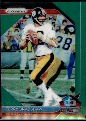 Terry Bradshaw [Green Prizm] #HOF-7