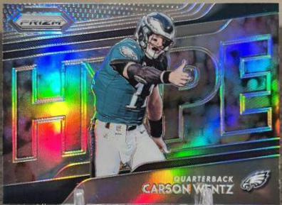 Carson Wentz [Green Prizm] #H12