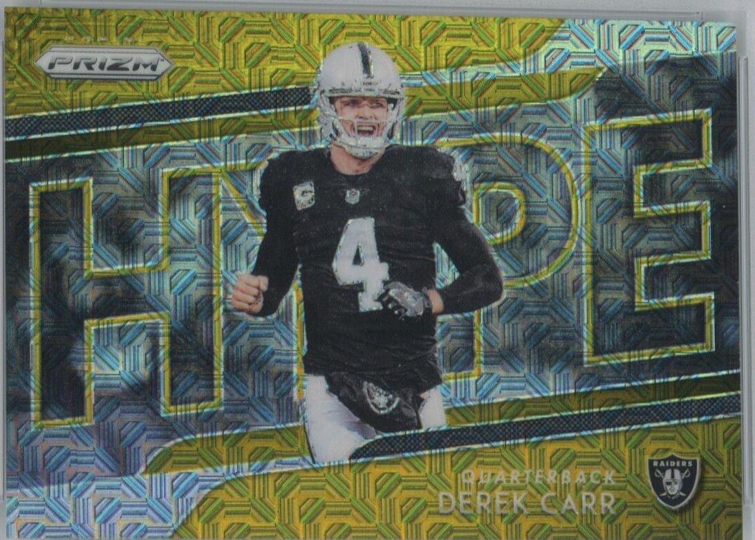 Derek Carr [Gold Mojo] #H7