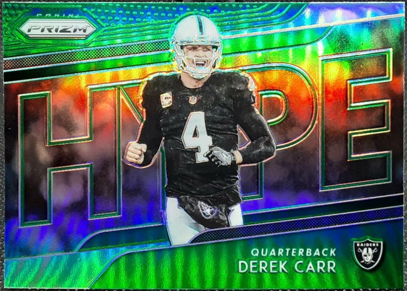 Derek Carr [Green Prizm] #H7