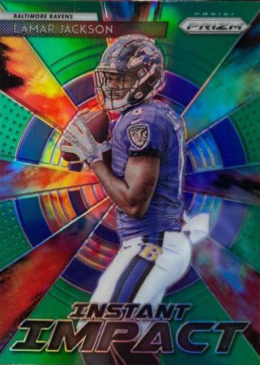 Lamar Jackson [Green Prizm] #II-12